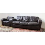 A large good quality modern Sitting Room Suite, consisting of three seater Settee,