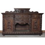 A 19th Century Cromwellian style Sideboard,