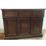 A good quality and unusual William IV figured mahogany lift top Dressing Table,