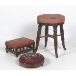 A good quality early 19th Century circular mahogany Stool,