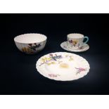 A part Copeland china Tea Service, approx. 24 pieces, attractively decorated with flowers and birds.