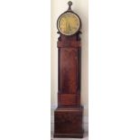 An early and unusual 19th Century Irish mahogany Longcase Clock, by Maxwell Mc Master, Dublin,