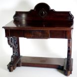 A Victorian mahogany Hall Table,