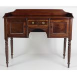 A 19th Century mahogany Sideboard of small proportions,
