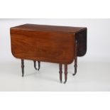 A fine quality 19th Century mahogany drop leaf Table,