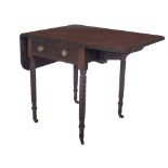 A Nelson period mahogany Pembroke Table,