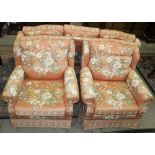 A very attractive modern three piece Suite of Seat Furniture,