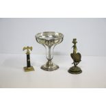 A 19th Century ormolu Candlestick,