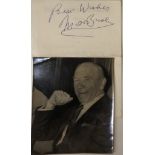 Soccer: Manchester United (Busby (Sir Matthew) A signed Dinner Menu from the Waldorf Astoria Hotel