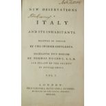 [Grosley (Pierre J.)] New Observations on Italy and its Inhabitants.