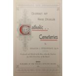 Graveyards: Fitzpatrick (W.J.) History of the Dublin Catholic Cemeteries, D. 1900, illus.