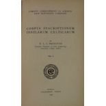 I.M.C.: MacAlister (R.A.S.) Corpus Inscriptionum Insularum Celticarum, 2 vols. roy 8vo D.