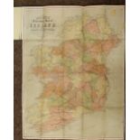 Maps: Hull (Edward) Geological Map of Ireland, large fold.