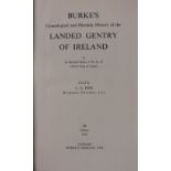 Genealogy: Burke (Sir B.) Genealogical and Heraldic History of the Landed Gentry of Ireland, ed.