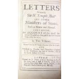 [Swift (Jonathan)] Letters Written by Sir W. Temple, Bart.