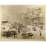 Photographs: A large Photograph Album with late 19th Century photos, mostly of Italy, Rome, Milan,