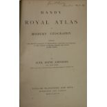 Atlas: Johnston (A. Keith) Handy Royal Atlas of Modern Geography, folio Edin. 1868. 45 lg. dble.