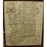 Irish Map: Rocque (John) A Map of the Kingdom of Ireland Divided into Provinces Counties and