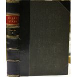 Binding: Wilson (Prof.)ed. The Works of Robert Burns, 2 vols. roy 8vo L. 1877. Engd. port. add.