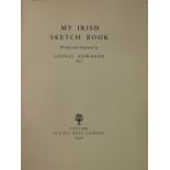 Edwards (Lionel) My Irish Sketch Book, lg. 4to L. 1938. First Edn., 9 lg. mounted cold. plts.