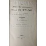 Windisch (Ernst) Die Altirische Heldensage Tain Bo Cualnge, thick 8vo Leipzig 1905. First Edn.