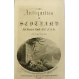Grose (Francis) The Antiquities of Scotland, 2 vols. folio L. 1789, 2 engd. titles, lg. fold. hd.