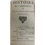 Binding: [Huet (Pierre-Daniel)] Histoire du Commerce et de la Navigation des Anciens,