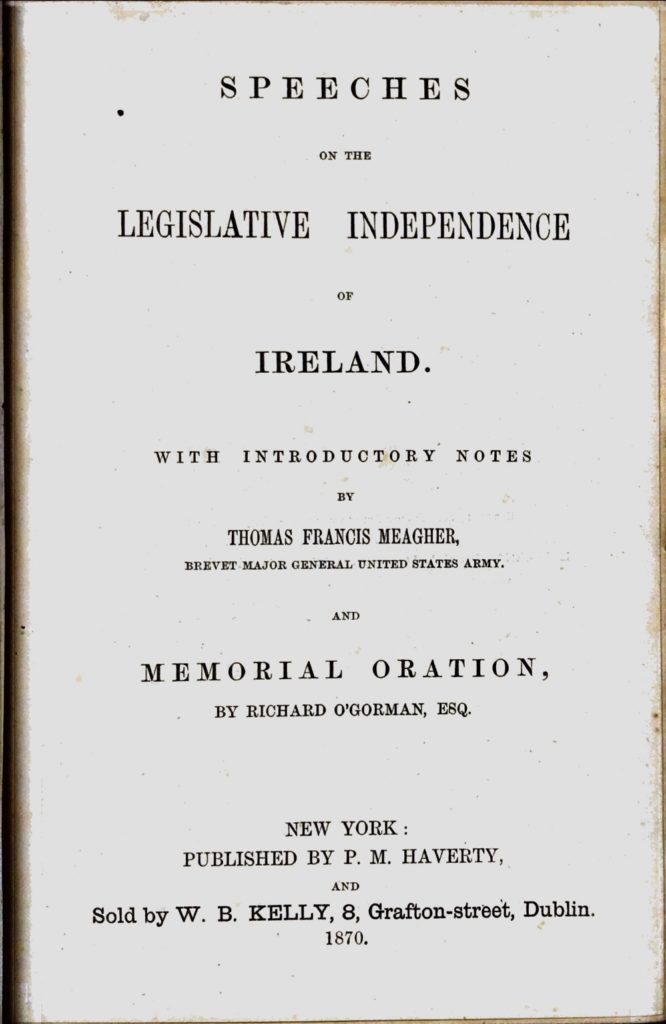 Blennerhassett Leech (A.) Irish Riflemen in America, L. 1875. First Edn., frontis cold. plts. - Image 2 of 2