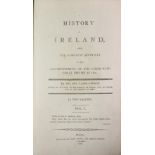 Gordon (Rev. James) A History of Ireland, from the Earliest Accounts to ... 1801. 2 vols. 8vo D.