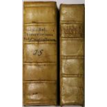 Vellum Bindings: Golnitz (Abr.) Itinerarium Belgico Gallicum, 16mo Leyden (Elzevir Press) 1631.