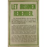 "Ireland has Deserted the Sons of Whom She has Best Reason to be Proud World War One : Recruitment