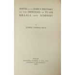 Knox (Hubert Thos.) Notes on the Early History of the Diocese of Tuam, Killala and Achonry, 8vo D.