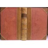 Young (Arthur) A Tour in Ireland, 2 vols. 8vo L. 1780 Second Edn. 5 engd. plts. (3 fold.), hf.