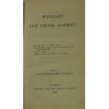 O'Donovan (J.)ed. The Tribes of Ireland: A Satire, by Aenghus O'Daly. Trans.