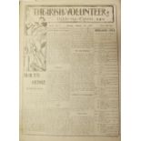 Periodical: The Irish Volunteer - Oglac na Eirinn, Vol. I No. 1 - Vol. I No. 43, (lacking a few nos.