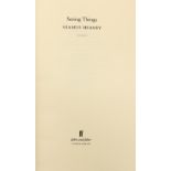 Signed Limited Edition Heaney (Seamus) Seeing Things, 8vo L. (Faber & Faber) 1991. First Lim. Edn.