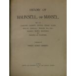 Genealogy: Maunsell (Rob. George) History of Maunsell, or Mansel, lg. 4to Cork (Guy & Co.) 1903.