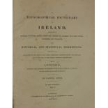 Lewis (Samuel) A Topographical Dictionary of Ireland, 2 vols. + Atlas, together 3 vols. lg. 4to L.