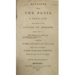 Rare American Publication 1798: [O'Connor (A.) & Finnerty (P.