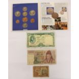 Bank Notes & Coins: Irish, English and International, a large collection of Irish Issued Notes, A.B.