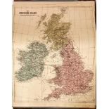 Atlas: Bacon (Geo. W.) New Ordnance Atlas of the British Isles, Lg. folio L. 1883.