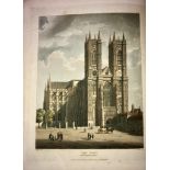 With Hand-Coloured Plates Ackermann (Randolph) The History of the Abbey Church of St.
