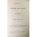 Legal: Smythe (Hamilton) The Law of Landlord and Tenant, thick 8vo D. 1842. First Edn., orig. cloth.