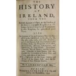 Comerford (T.) The History of Ireland, sm. 8vo D. (L. Flin) 1755. First Edn.
