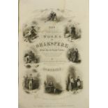 Binding: Shakespeare (William) The Complete Works, 3 vols., sm. folio L. n.d. c. 1850. Ed. by J.