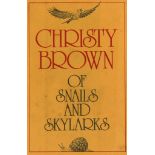Brown (Christy) Come Softly to My Wake, The Poems of Christy Brown. L.