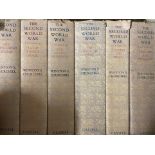 Churchill (Winston S.) The Second World War, 6 vols., L. (Cassell & Co. Ltd.