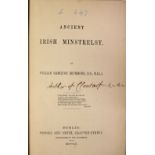 Drummond (Wm. Hamilton) Ancient Irish History, 8vo D. 1852. First Edn., Inscribed Pres. Copy, orig.