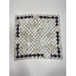 An attractive silk "Coco" Chanel Scarf,