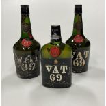 Scottish Whisky: "Vat 69" Finest Scottis